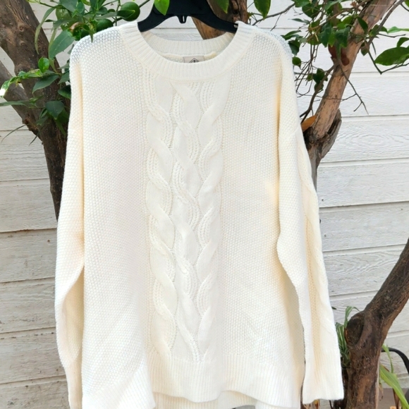 St John's Bay women's Crew Neck Long Sleeve Pullover Sweater 1X - Picture 1 of 6